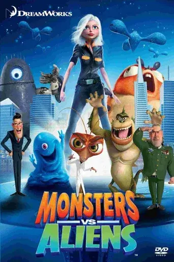 Monstruos contra alienígenas - Poster