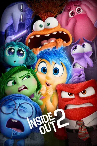 Del revés 2 (Inside Out 2) - Poster
