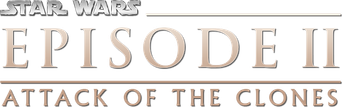 La guerra de las galaxias. Episodio II: El ataque de los clones - Logo