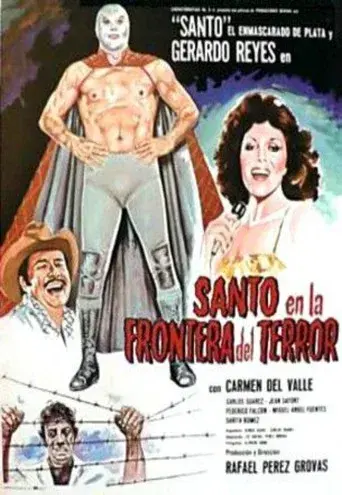 Santo en la frontera del terror - Poster