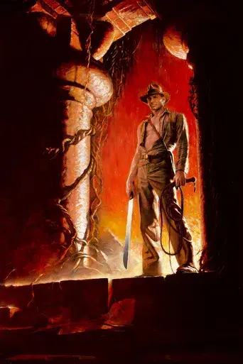 Indiana Jones y el templo maldito - Poster