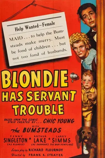 Blondie Has Servant Trouble - Poster
