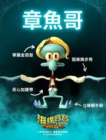 Bob Esponja: Una aventura pirata - Poster