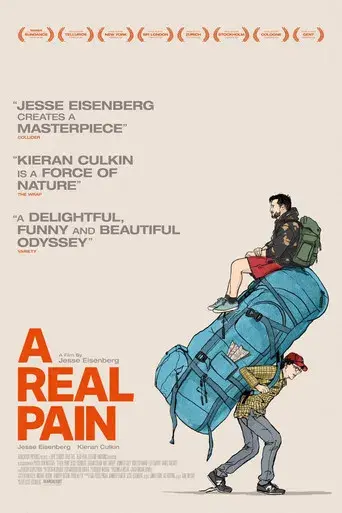 A Real Pain - Poster