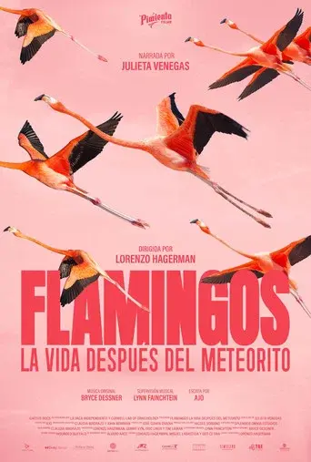 Flamingos: La vida después del meteorito - Poster