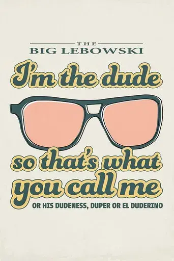 El gran Lebowski - Poster