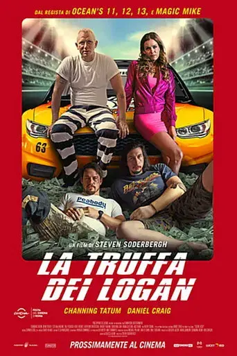 La suerte de los Logan - Poster