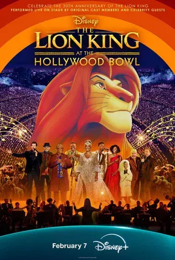 El Rey León en el Hollywood Bowl - Poster
