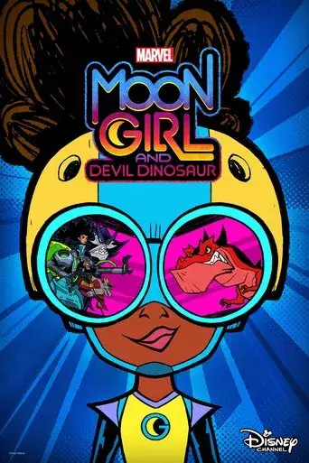 Marvel's Moon Girl y Dinosaurio Diabólico - Poster