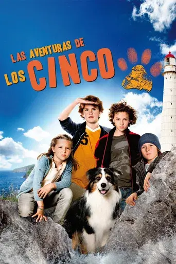 Las aventuras de los cinco poster