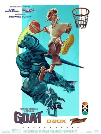 GOAT: Como cabras - Poster