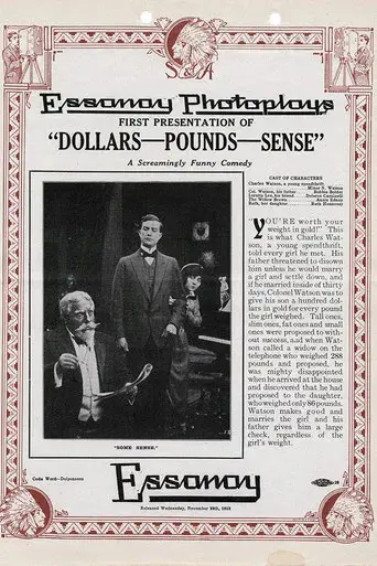 Dollars-Pounds-Sense poster