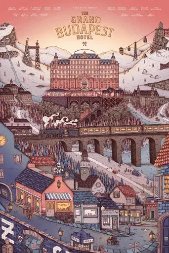 El gran hotel Budapest - Poster