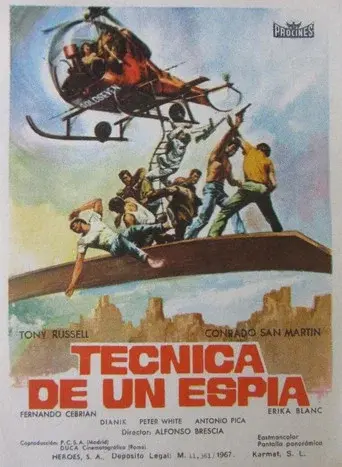 Técnica de un espía poster