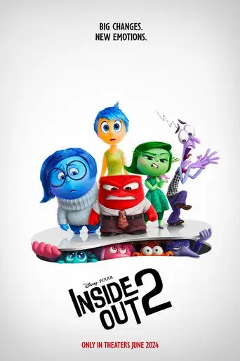 Del revés 2 (Inside Out 2) - Poster