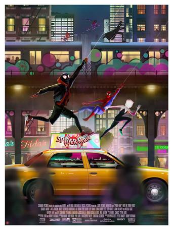 Spider-Man: un nuevo universo - Poster
