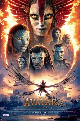 Avatar: Fuego y ceniza - Poster