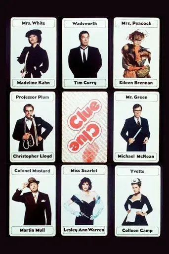 El juego de la sospecha (Cluedo) - Poster