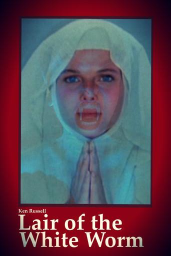 La guarida del gusano blanco - Poster