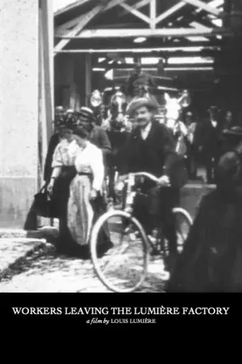 Salida de los obreros de la fábrica - Poster