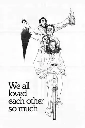 Una mujer y tres hombres poster