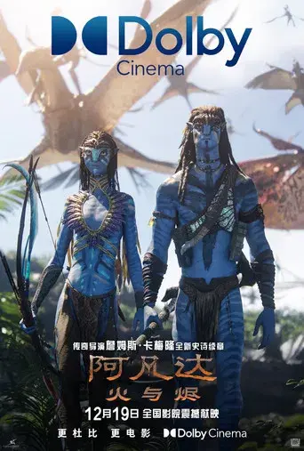 Avatar: Fuego y ceniza - Poster