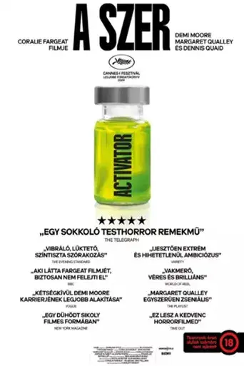 La sustancia - Poster