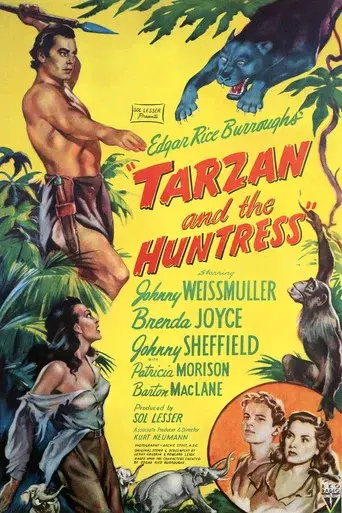 Tarzán y la cazadora - Poster