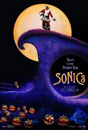 Sonic 3: La película - Poster