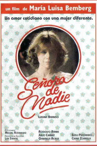 Señora de nadie - Poster