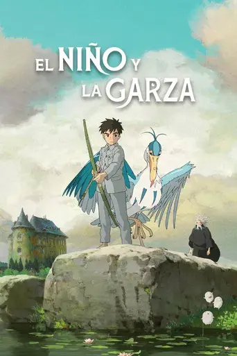 El chico y la garza - Poster