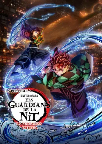 Guardianes de la noche: Kimetsu no Yaiba La fortaleza infinita - Poster