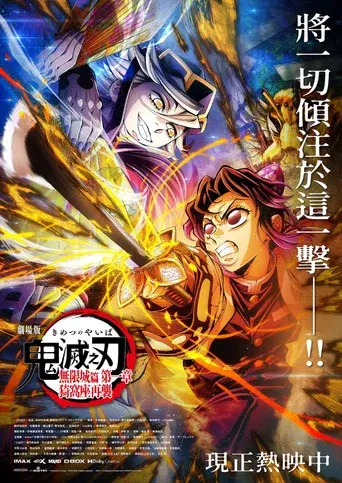 Guardianes de la noche: Kimetsu no Yaiba La fortaleza infinita - Poster