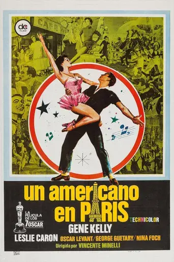 Un americano en París - Poster
