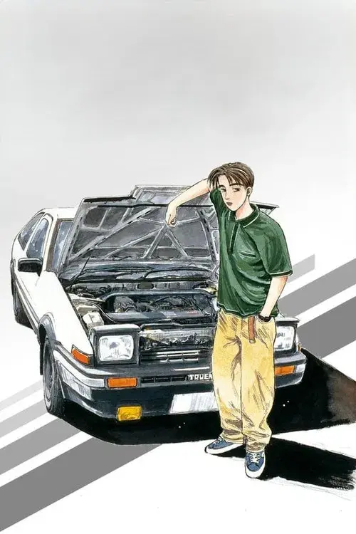 Initial D poster