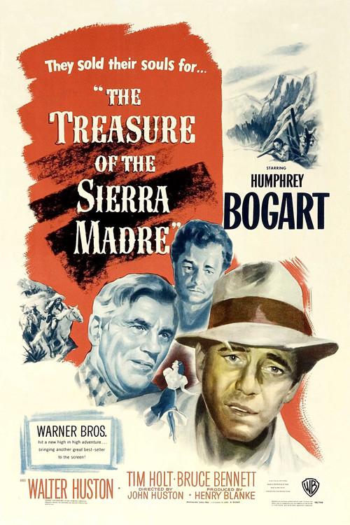 El tesoro de Sierra Madre poster