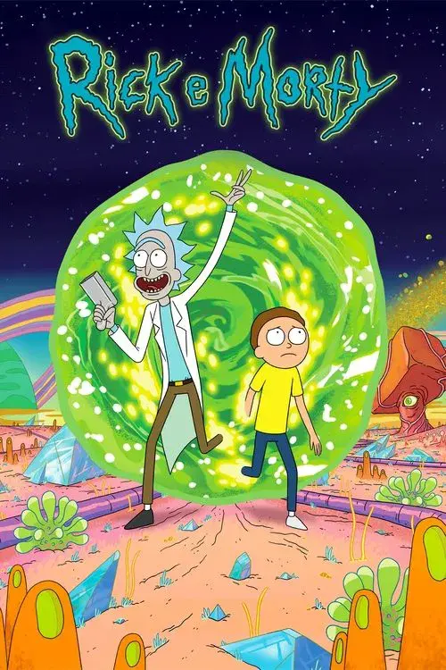 Rick y Morty poster