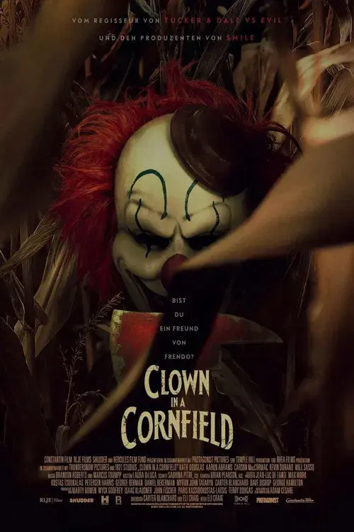 Clown in a Cornfield poster