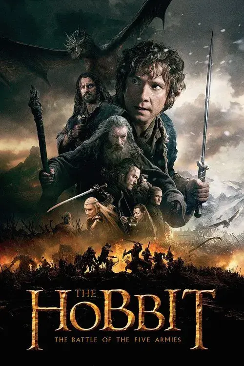 El hobbit: La batalla de los cinco ejércitos poster