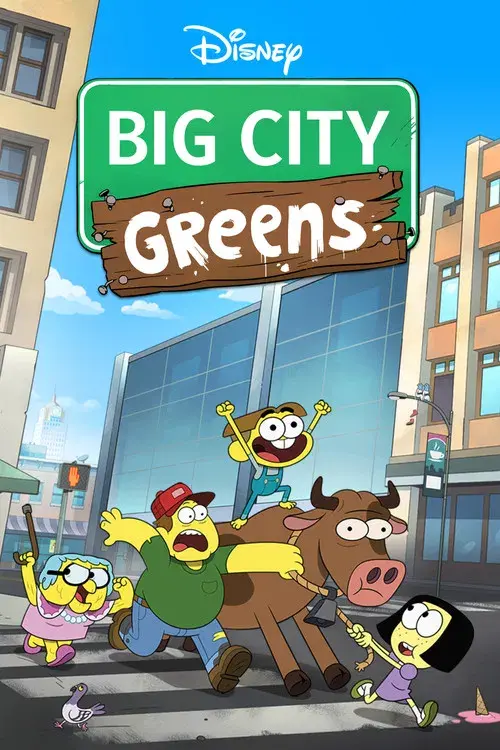Los Green en la gran ciudad poster
