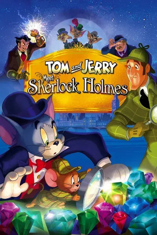 Tom y Jerry conocen a Sherlock Holmes