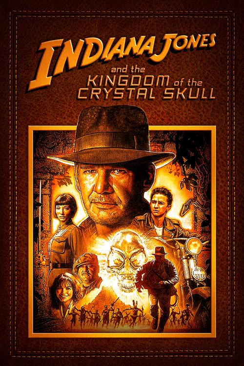 Indiana Jones y el reino de la calavera de cristal poster