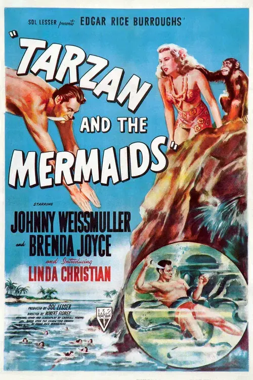 Tarzán y las sirenas poster