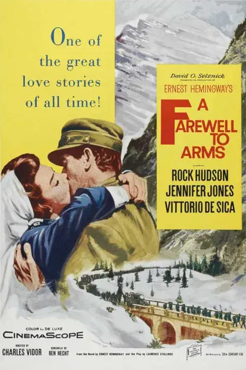 Adiós a las armas poster