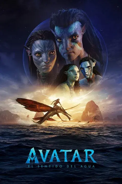 Avatar: El sentido del agua poster