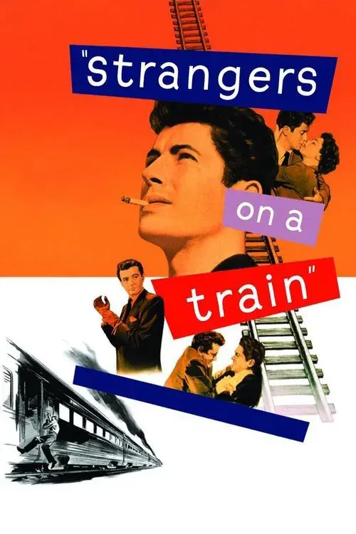 Extraños en un tren poster
