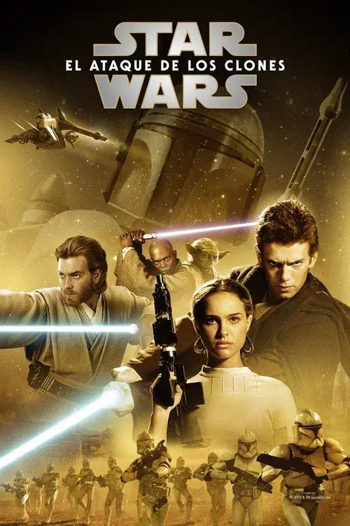 La guerra de las galaxias. Episodio II: El ataque de los clones poster
