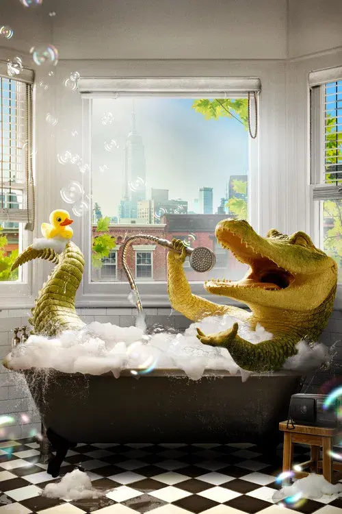 Lilo, mi amigo el cocodrilo poster