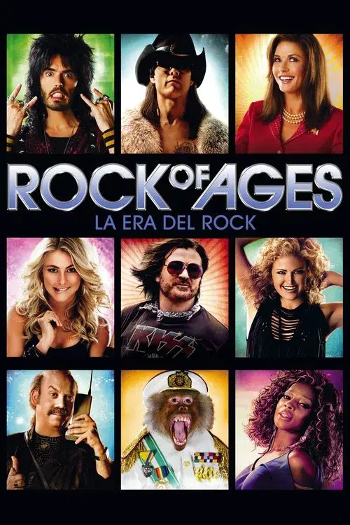 Rock of Ages. La era del rock poster