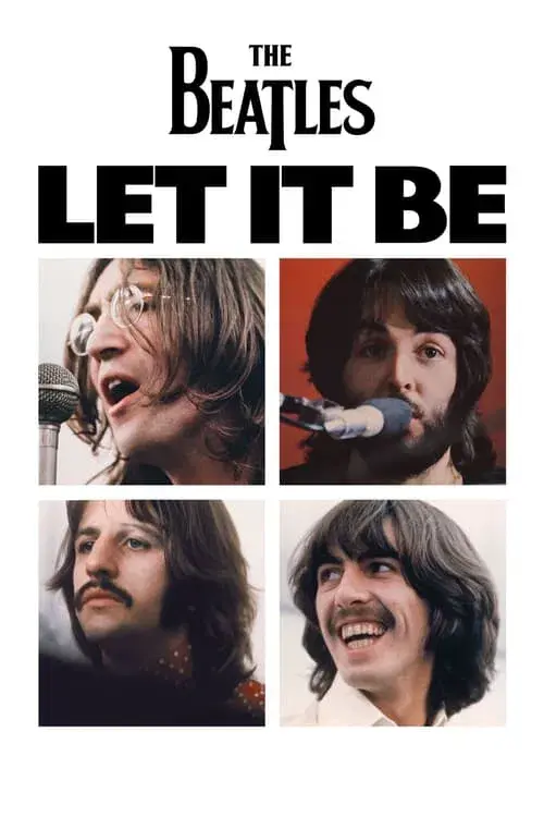 The Beatles: Let it be poster